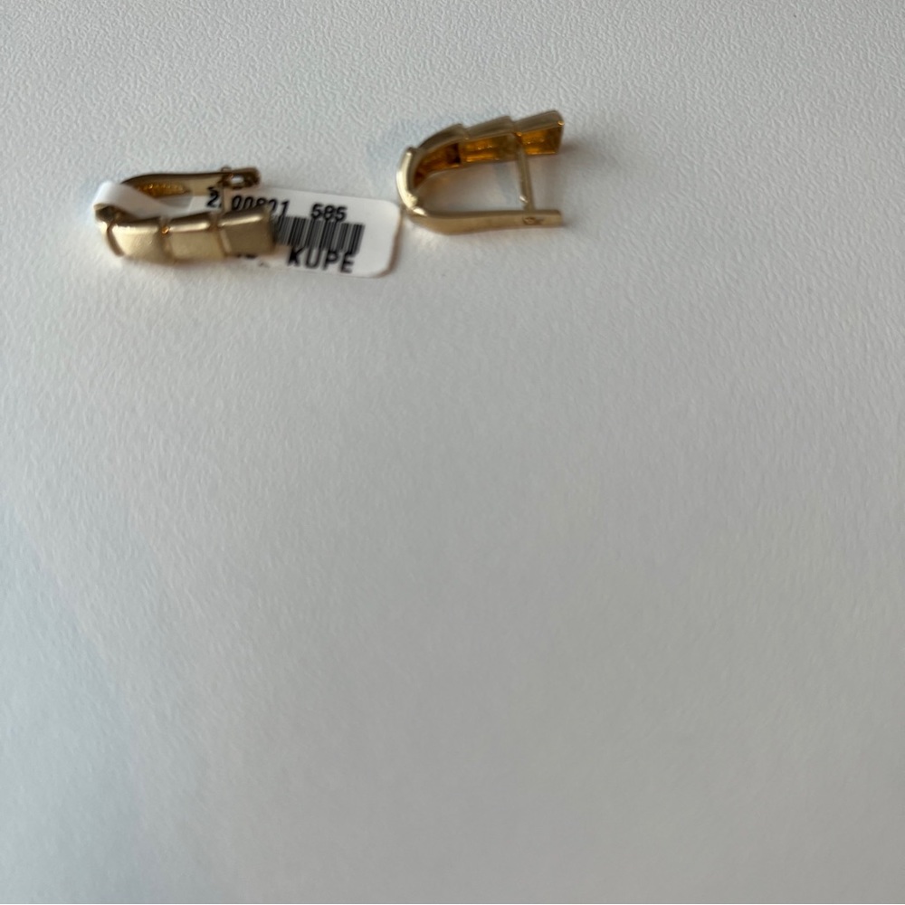 14K gold earrings,New